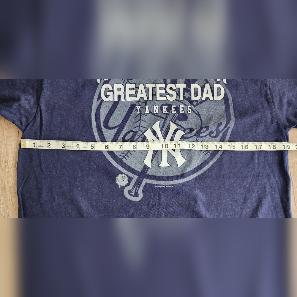 NWT MLB New York Yankees Greatest Dad‎ Men's Medium T-shirt - Picture 3 of 6